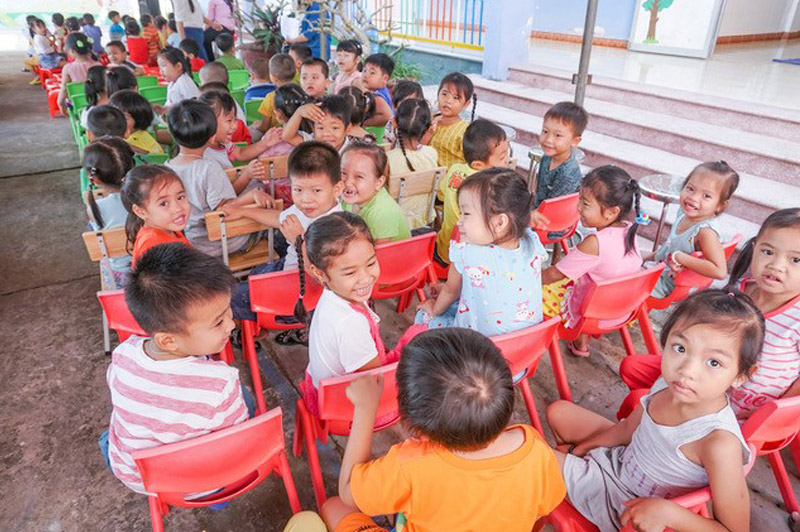 Zahngesundheit für Kinder in Vietnam